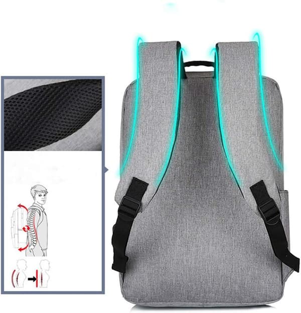Waterproof Anti-theft Backpack, Multifunctional Business Travel Backpack, Laptop Backpack, with USB Charging Port