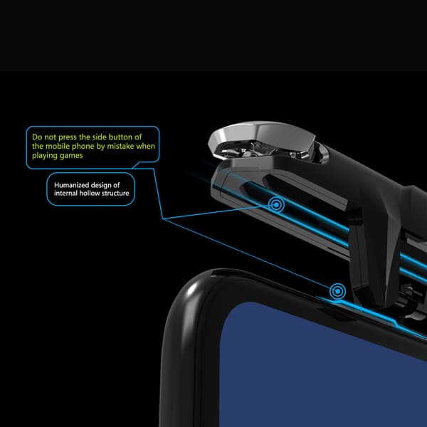 PUBG Mobile Controller Pulse Automatisk Högfrekvent Klick 4 Hastighets Mobilspel Controller för Gamepads