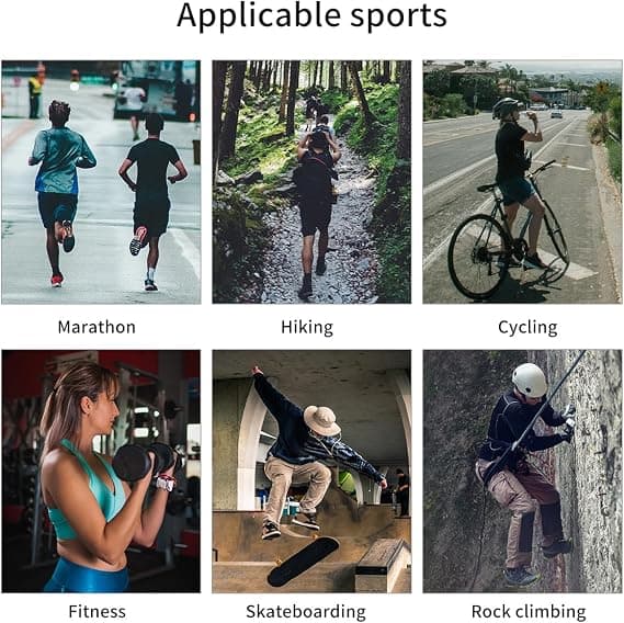 Small Cycling Backpack Waterproof Men's and Women's Sports Backpack Ski Backpack-FA- Black