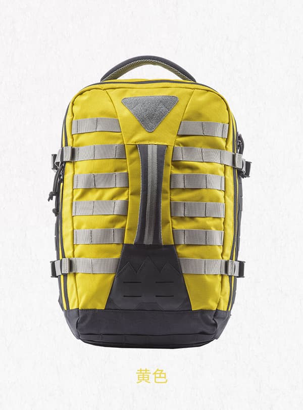 Yakoda Outdoor Survival Tactical Backpack Molle Extended Large Capacity Warning Backpack Kf-078 Grey All yards