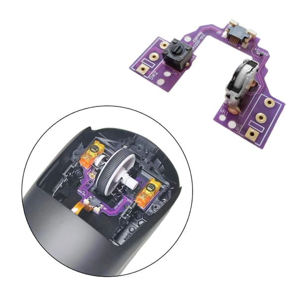 Mus Hot swap Moderkort MicroSwitch Knapp för GProX Superlig 0.03 Without Micro Switch