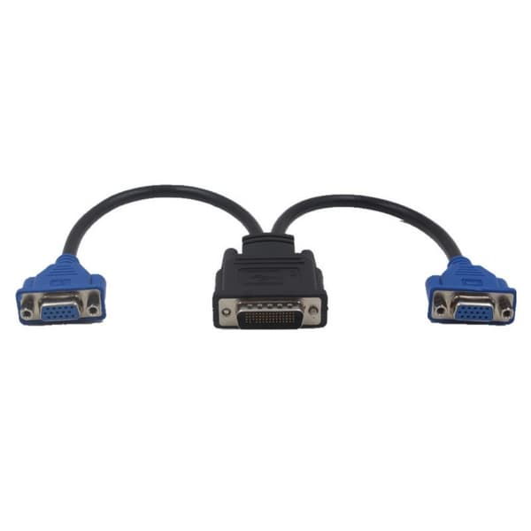 Videokabel DMS 59 till Dubbel VGA Adapter