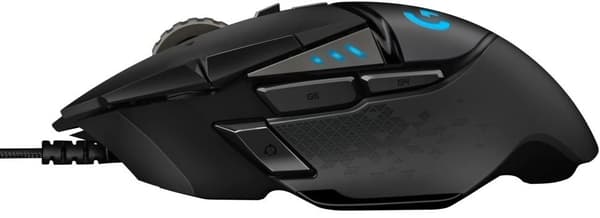 Logitech G502 HERO High Performance Gaming Mouse Svart 121