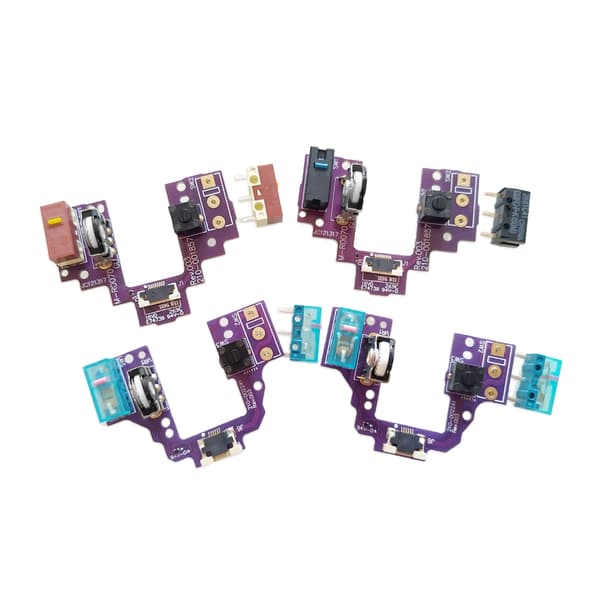 Mus Hot swap Moderkort MicroSwitch Knapp för GProX Superlig 0.03 Without Micro Switch