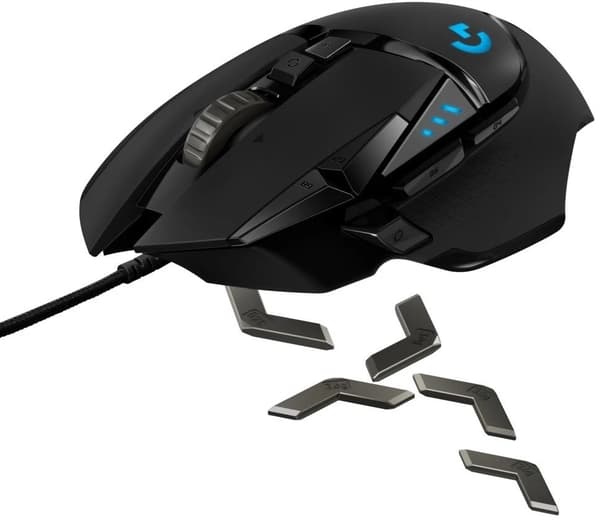 Logitech G502 HERO High Performance Gaming Mouse Svart 121