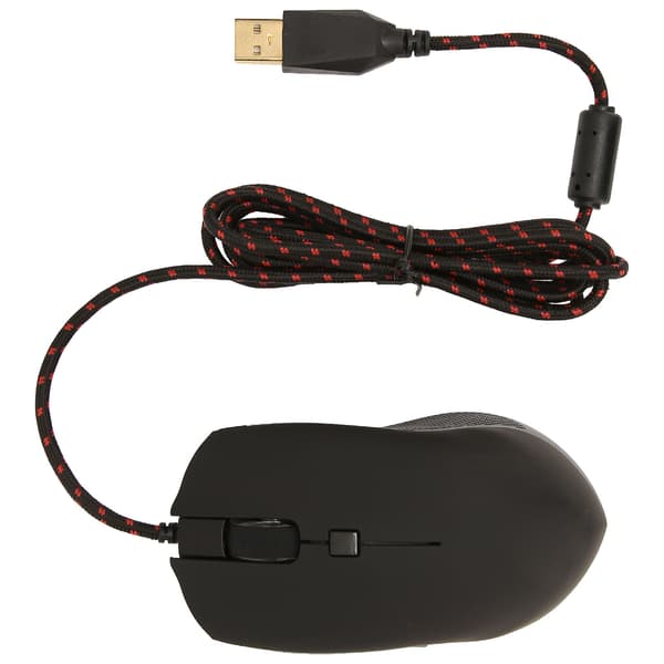 RGB Gamingmus 6DPI Justerbar Hög Noggrannhet USB Programmerbar Matt Finish