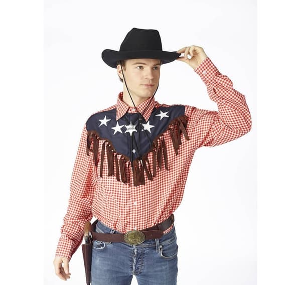 Hatt cowboy svart 1000