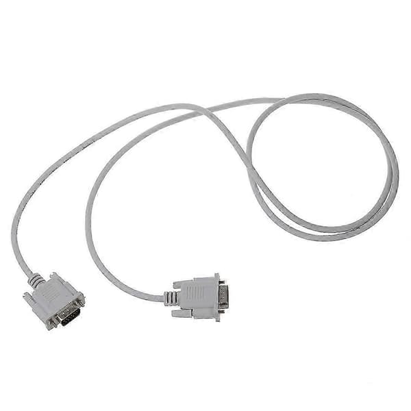 VGA DB15 Han till RS232 DB9 Han Adapterkabel / Video Graphic Förlängningskabel (Vit, 1.4M)