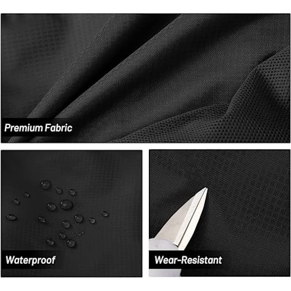 Foldable Backpack, Waterproof Outdoor Sports Backpack, Black