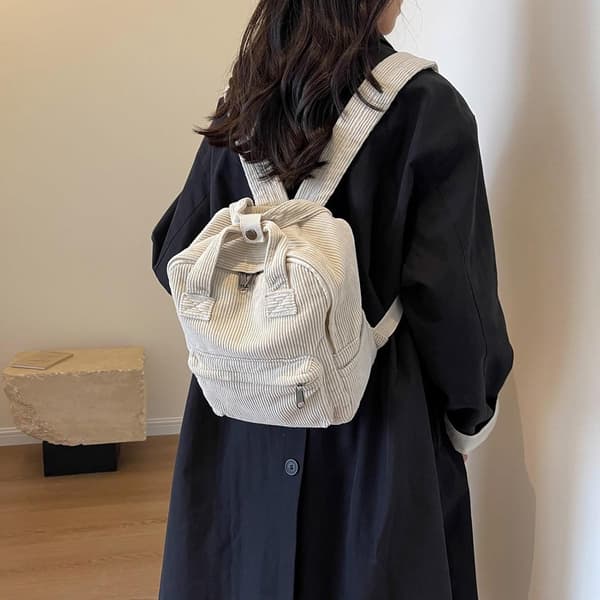 Small - Rope Backpack - Girls Backpack - Mini Backpack - Ladies - Travel Backpack - Small - City Backpacks - Lightweight