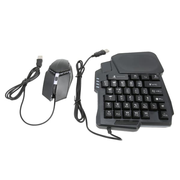 4-i-1 Mobilspel Combo Pack Gamepad Controller Gaming Tangentbord Mus Konverterare för Android iOS