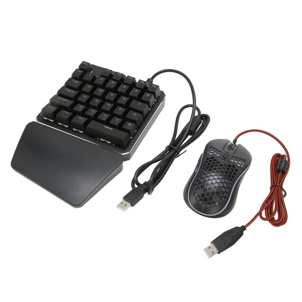 4 i 1 Mobilspel Combo Pack Gamepad Controller Tangentbord Mus Konverterare för Android iOS Telefon