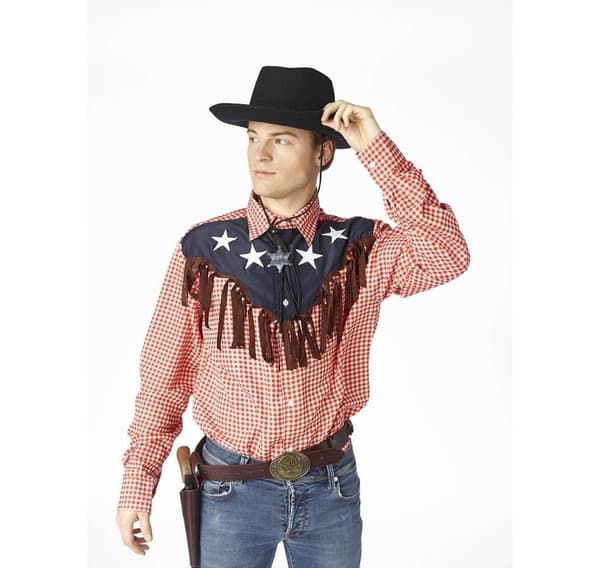 Hatt cowboy svart 1000