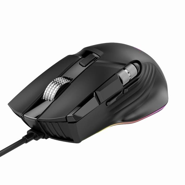 Avancerad Gamingmus 10 Knappar Anpassning 6DPI Dynamisk Färgtyp
