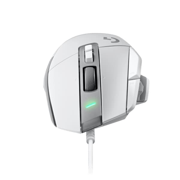 LOGITECH G502 X White right-handed wired USB 25600 DPI gaming mouse vit white