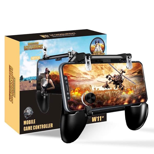 /#/W11+ PUBG Mobil Telefon Spel Controller Gamepad Joystick Trådlös/#/