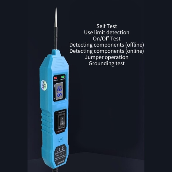 Bil Krets Tester Strøm Krets Probe Kit Bil Spenning Tester Diagnostisk