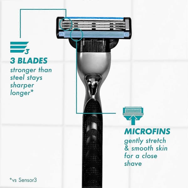 Gillette Mach3 -terät miehille, 16 terää