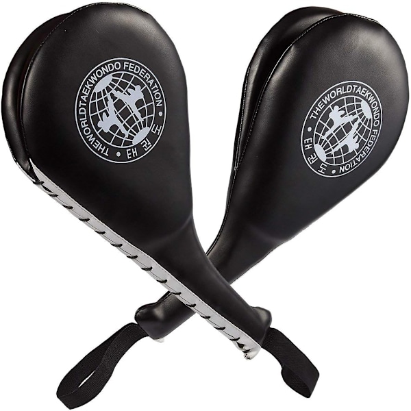 Pakke med 2 Taekwondo Kick Pads - Dobbelt Kick Durable Strike Pads