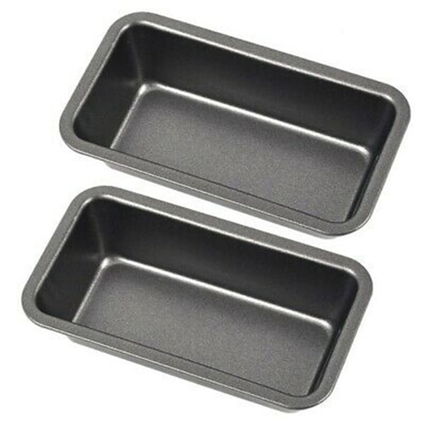 2 stk. Bakeformer for brød, non-stick karbonstål brødform brødplate toastform kake brød bakverk toast Bo