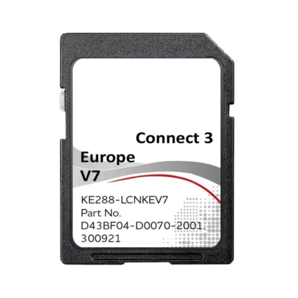 Uusin versio Nissan Connect 3 V7 Päivitetty 2022 V7 LCN3 SD-kortti Juke Qashqai