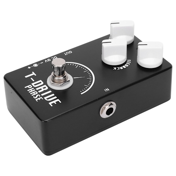 Gitar Phaser Pedal Elektrisk Analog Fase Skifter Effekt Musikkinstrument Tilbehør CP61