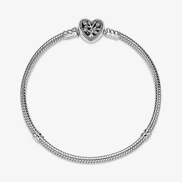 Pandora Unik Elegant Sterling Sølv Armbånd db 21 cm