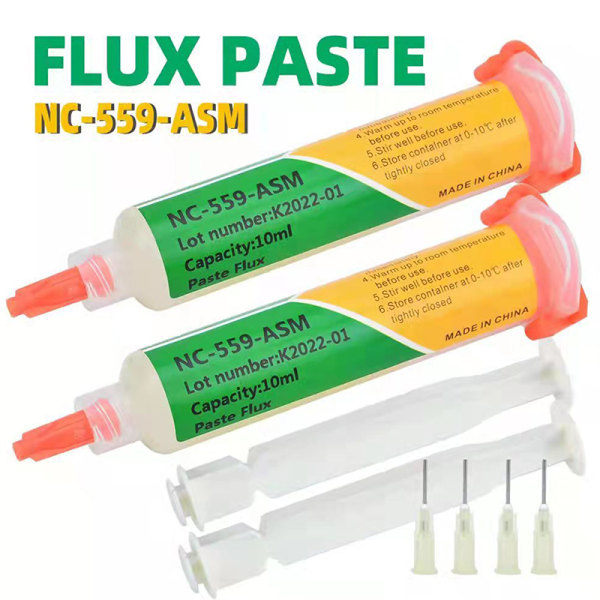 NC-559-ASM Lödfluss 100% Original BGA PCB No-Clean 10cc NC-559-ASM SQBB