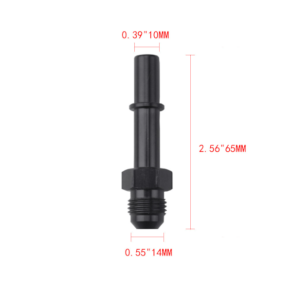 Auton varaosat AN6AN8 polttoaineen jakoputken liitin sopii LS1LS3/8 letkuliittimelle 5/16 liitin{f769}