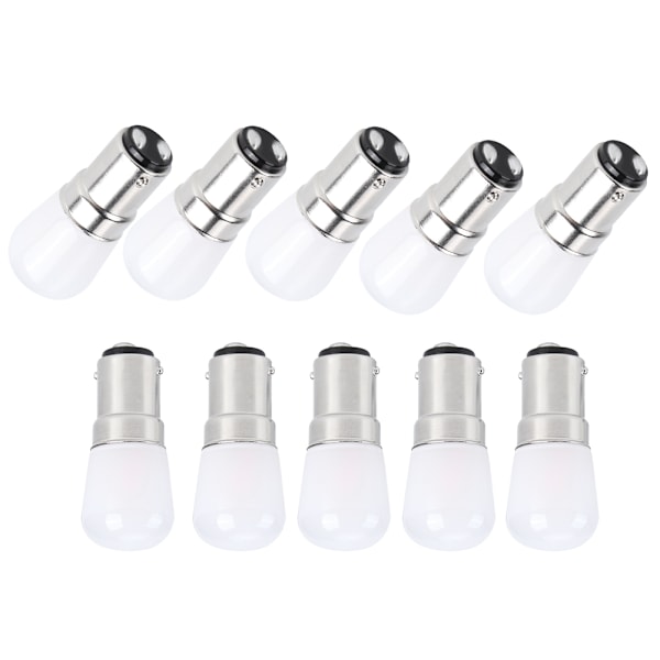 10 st 1,5 W LED-lampa Lampsockel Delar Tillbehör AC 230V B15