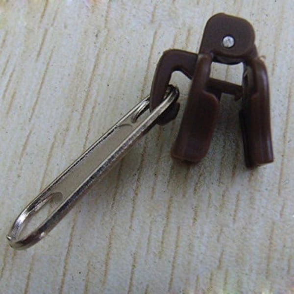 Clip-on dragkedja, dragkedjefixare, Zlideon dragkedja, metall dragkedja reparationssats för kläder, väska, jackor, tält, bagage