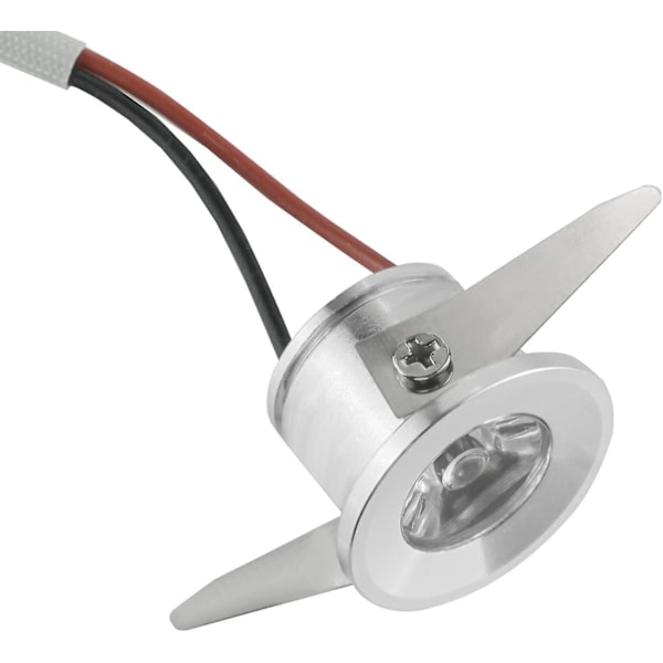 Downlight Lampor, LED Inbyggd Spotlight 1W Infälld Liten Spotlampa LED Taklampa Med Transformator För Vinkällare, Vardagsrum, AC85-265V, 10 st