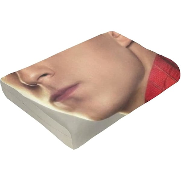 Tom Holland filt - Ultra blød flanelstæppe 3D-print fluffy plysstæppe seng dekoration sengetæppe til stue soveværelse dekoration (3 størrelser) 50x40in 125x100cm