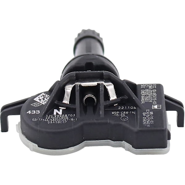 4 st Däcktryckssensorer Tpms 40700-3vu0a För Renault Espace Megane Koleos För Nissan Qashqai Tiida 433mhz