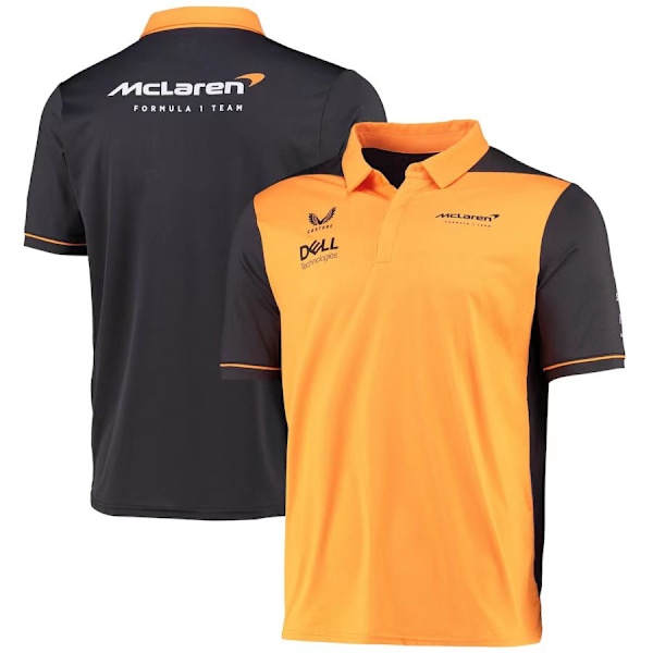 Mordely F1 McLaren 2022 Team herrepolo for voksne XXXL