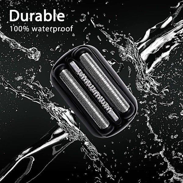 3-pakning Barberblad 360 Barberblad Kompatible med Philips Oneblade Erstatningsblad One Blade Pro-blader Med 360° Rotasjon Høy Kvalitet