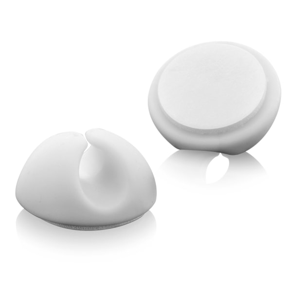 5x kaapeliklipsi kaapelinpidike kaapelin hallinta kaapeli tarvikkeet kaapelin järjestäjä kaapeleille jopa 8 mm kaapelinpidike valkoinen