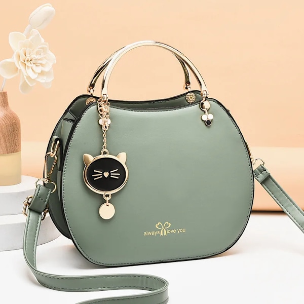 NY Sød Killing Dame Skuldertasker Koreansk Pige Skal Lille Taske Dame Messenger Tasker Håndtaske til Kvinder Sac A Main Femme green