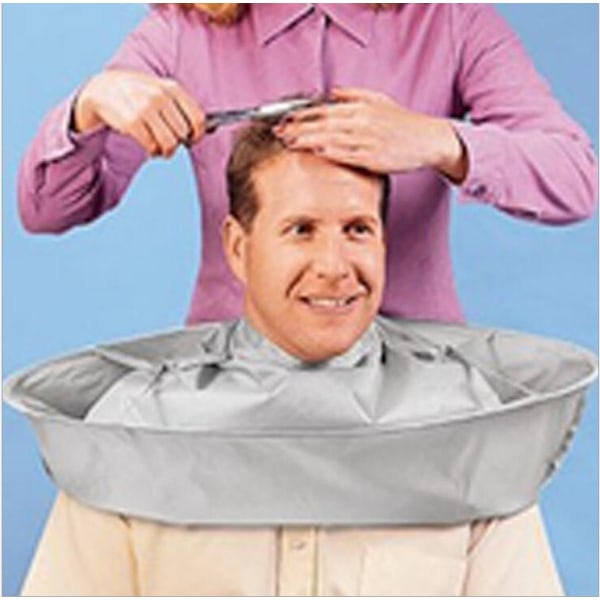 Kreative DIY Forklær Hårklippekappe Salong Barber Frisør
