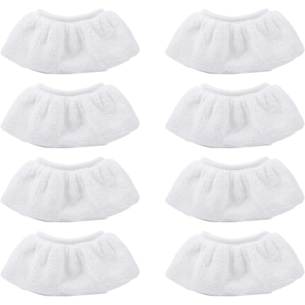 8-pack mikrofiberduk överdrag för Kärcher ångtvätt EasyFix SC2 SC3 SC4 SC5 handmunstycke tillbehör