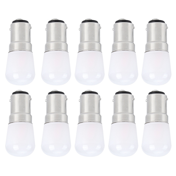 10 st 1,5 W LED-lampa Lampsockel Delar Tillbehör AC 230V B15