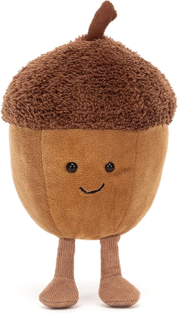 Jellycat Amuseables - Eklapps, 13 cm, efterårsdekoration 12cm
