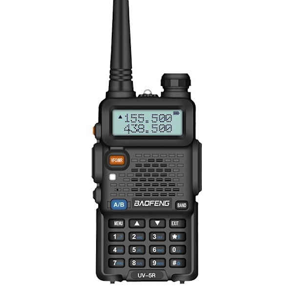 Walkie Talkie, Dual Channel Radio med Dobbelte Skærme, Genopladelig Håndholdt Radio