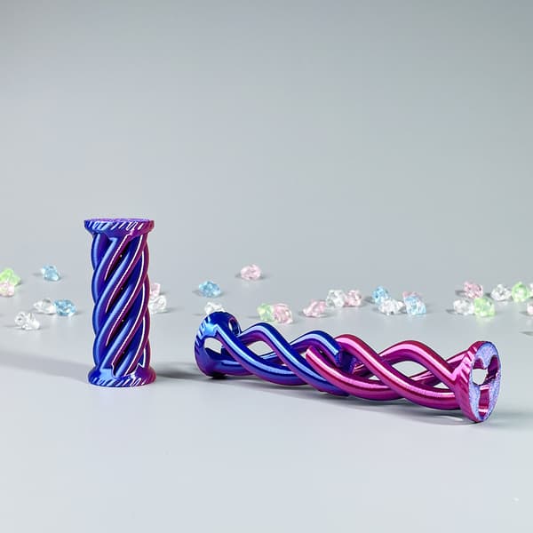 4 stykker 3D-printede stressaflastende legetøj{ROG}