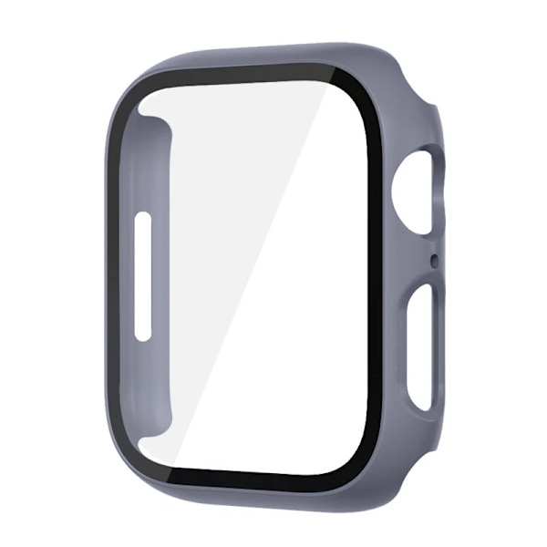 Glass+ Cover til Apple Watch etui 9 8 7 6 SE 5 iWatch tilbehør skærmbeskytter Apple Watch Series 45mm 41mm 44mm 40mm 42mm 38mm havblå sea blu sea blue 45mm series 7 8 9