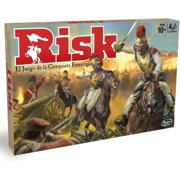 Hasbro-peli - Klassinen Risk-versio - Täydellinen