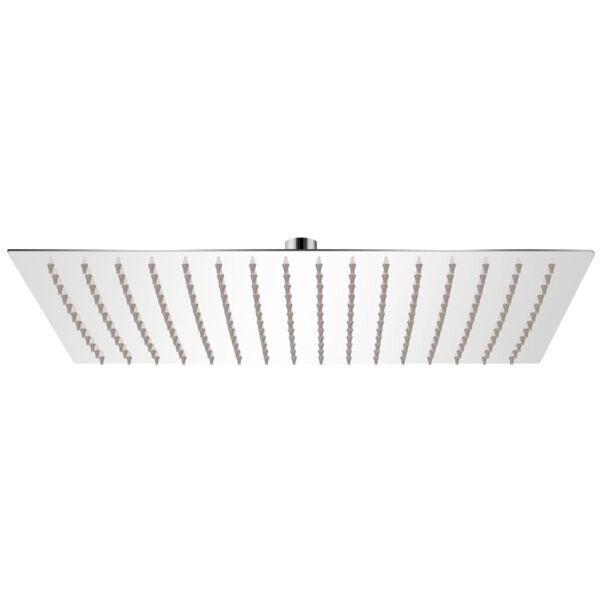 vidaXL Shower Head, Stainless Steel 30x30 cm Rectangular Silver silver
