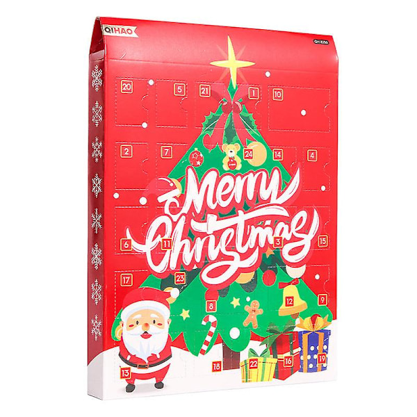 Jultomte kreativt suddgummi blindbox presentask presentpris