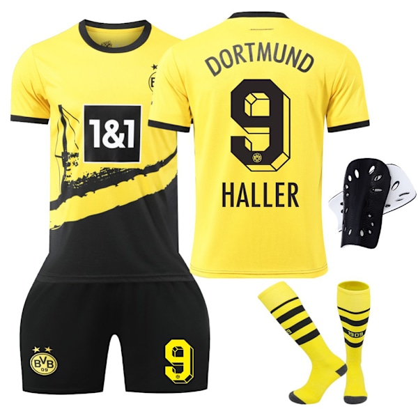 23-24 Dortmund Kotipaita nro 11 Reus Jalkapallopaita 9 Allais 22 Bellingham Lapset Paita Set 2324 Koti Ei Numeroa