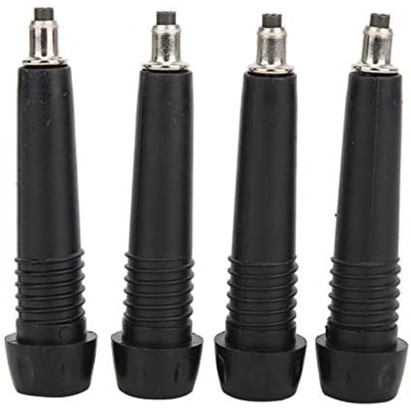 PIECES Alpenstock Tungsten Carbon Steel Tip Trekking Tip Udskiftningsskaft Tip Klatretip til Alpenstock Vandrestav